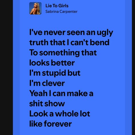 my favourite lyrics from the 2024 album “short n’ sweet” by Sabrina carpenter part 2 Short N Sweet Lyrics, Sabrina Carpenter Lyrics, Sweet Lyrics, Little Miss Perfect, Favorite Lyrics, Lorde, Sabrina Carpenter, Lana Del Rey, My Favourite