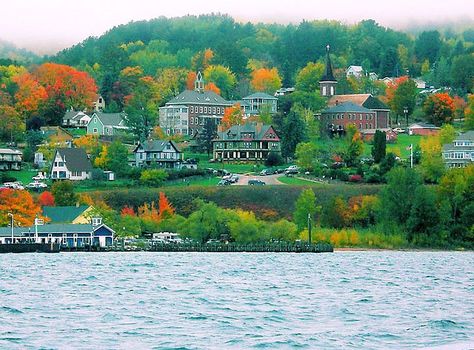 Bayfield Wisconsin from the Madeline Island Ferry | Flickr - Photo Sharing! Bayfield Wisconsin, Wisconsin Pride, Wisconsin Vacation, Pack Up And Go, Wisconsin Travel, Fishing Villages, Lake Superior, Great Lakes, Vacation Ideas