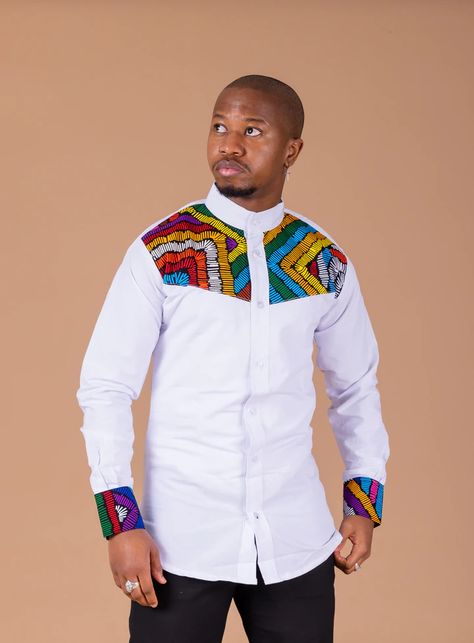 MEN– translation missing: en.general.meta.page– M.A.DKollection Ankara Men Shirt African Style Long Sleeve, Men’s Traditional Shirts, Seshweshwe Mens Shirt, African Print Shirts For Men Long Sleeve, African Shirts For Boys, Mens Traditional Shirts, Men Kitenge Shirt Designs, Ankara Shirts For Men African Prints, Kitenge Shirts For Men