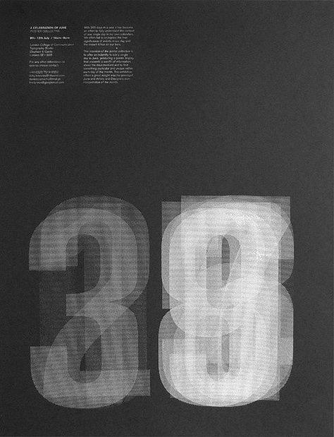 Graphic poster with transparent numbers in Poster: Cube Installation, Minimalism Aesthetic, 12th July, Typographie Inspiration, Art Trippy, Swiss Style, Type Font, Plakat Design, Typography Graphic