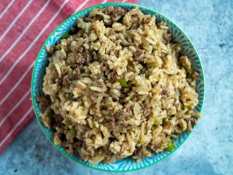 Copycat Popeye’s Cajun Rice – 12 Tomatoes Popeyes Cajun Rice, Cajun Dirty Rice Recipe, Cajun Rice Recipe, Dirty Rice Recipe, Cajun Rice, 12 Tomatoes Recipes, Cajun Dishes, Restaurant Dishes, 12 Tomatoes