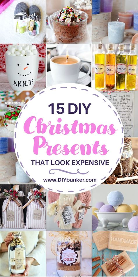 Inexpensive Diy Christmas Gifts, Easy Homemade Christmas Gifts, Christmas Present Ideas, Diy Christmas Presents, Easy Diy Christmas Gifts, Christmas Gifts To Make, Budget Friendly Gift, Forever Gifts, Easy Christmas Gifts