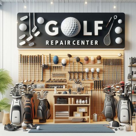 ✔️Loft and Lie Adjustment ✔️Reshafting ✔️Regripping ✔️And much more.  Schedule a service today https://www.progolfseattle.com/golf-club-repair/?utm_source=social&utm_medium=pinterest&utm_campaign=club_repair&utm_id=PGD  Experts in the game since 1977.  #golf #repair #washington #pro #expert #local Golf Pro Shop Interior Design, Golf Room Man Cave, Golf Club Storage, Golf Restaurant, Golf Zone, Admin Building, Golf Club Art, Golf House, Simulator Room