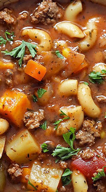 Instant Pot Hamburger Soup Instant Pot Hamburger Soup, Hamburger Soup, Pot Recipes Easy, Healthy Weeknight Meals, Instant Pot Soup Recipes, Instant Pot Soup, Instant Pot Recipes Chicken, Tasty Foods, Instant Pot Dinner Recipes