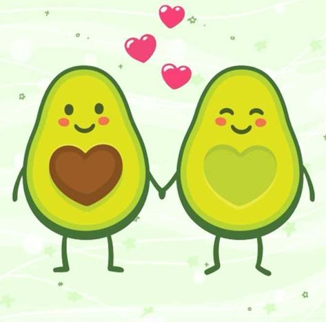 😍❤️ Avocado Couple, Cute Avocado, Love Illustration, Avocado, Art Painting, Film, Quotes, Quick Saves, Art