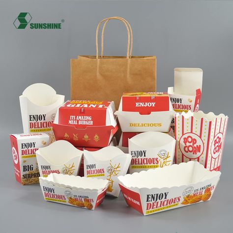 French Fries Box Design, French Fries Packaging Design, Fries Packaging Ideas, Fried Chicken Packaging, Fast Food Packaging Design, French Fries Packaging, Chicken Packaging, Fries Packaging, Fast Food Packaging