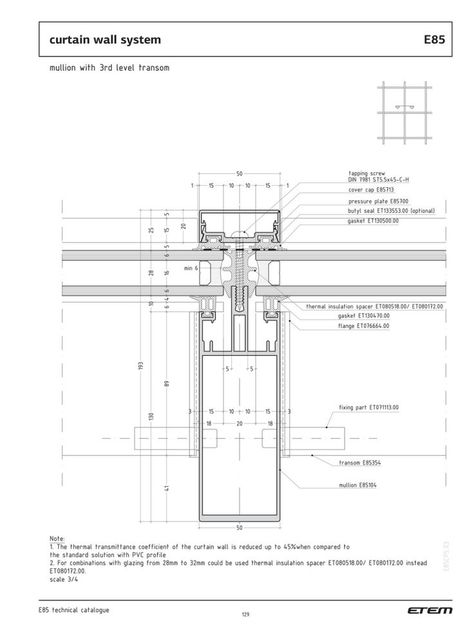 Facade Engineering, Construction Details Architecture, Wall Section Detail, Curtain Wall Detail, Architectural Orders, Architecture Design Process, Window Architecture, Concept Models Architecture, Facade Architecture Design