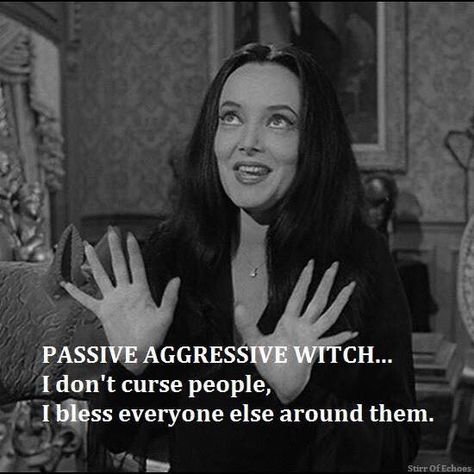 Morticia Addams. Witch Jokes, Witch Meme, Witch Quotes, Passive Aggressive, Memes Sarcastic, What’s Going On, Hocus Pocus, Everyone Else, The Words