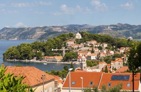 For a small seaside town, there are lots of things to do in Cavtat, Croatia. Relax on the beach, explore Old Town, and much more. Cavtat Croatia, Artsy Photos, Seaside Town, Bay View, House Museum, Seaside Towns, Walking Trails, Solo Female Travel, Dubrovnik