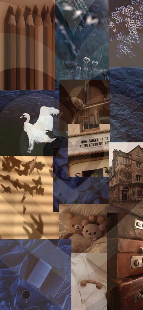 White Brown Blue Aesthetic, Brown And Blue Wallpaper Aesthetic, Blue Brown Aesthetic Wallpaper, Brown And Blue Moodboard, Navy And Brown Aesthetic, Blue And Brown Wallpaper Iphone, Navy Blue And Brown Aesthetic, Brown And Blue Aesthetic Wallpaper, Dark Blue And Beige Aesthetic