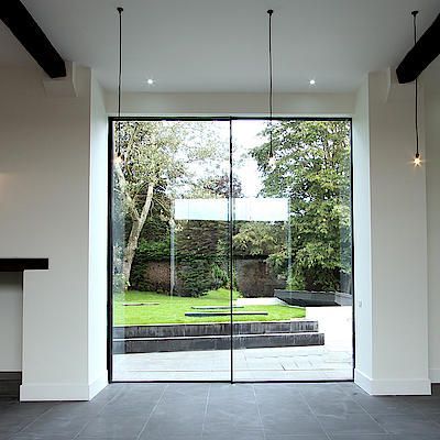 Frameless Window, Frameless Windows, Minimalist Window, Minimal Windows, Frameless Glass Doors, Sliding Window, Minimalist House, Open Living, House Window