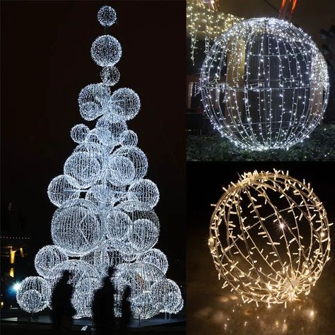 Giant Christmas Lights, Commercial Christmas Lights, Outdoor Christmas Light Displays, Giant Christmas Tree, Christmas Tree Shopping, Commercial Christmas Decorations, Mall Decor, Christmas Light Displays, Led Christmas Tree