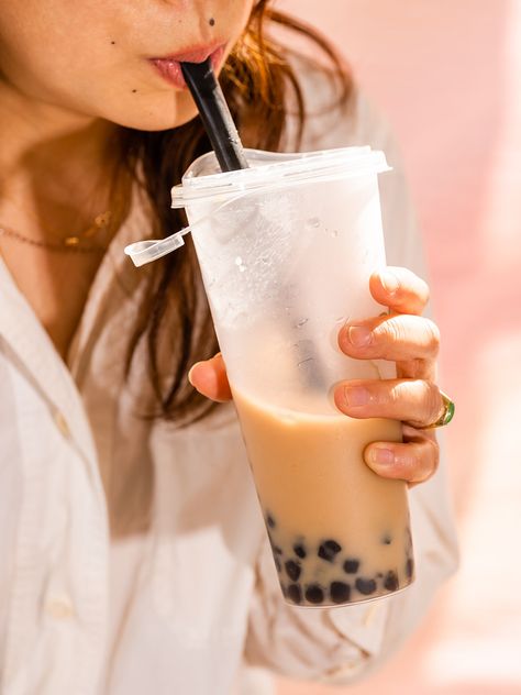 Bubble Tea Photoshoot, Boba Photoshoot, Bubble Tea Logo, Boba Ice Cream, Boba Shop, Ice Cream Logo, Gong Cha, Happy Tea, Tea Logo