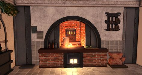 Ffxiv Kitchen, Xiv Housing, Ffxiv Housing, Housing Ideas, Episode Backgrounds, Max On, Story Games, Fantasy House, Witch House