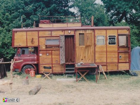 Bedford Van, Horse Box Conversion, Luxury Rv Living, Bedford Truck, Horse Box, Luxury Rv, Life On The Road, Build A Camper Van, Build A Camper