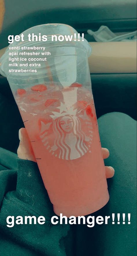 Starbies Order, Cheap Starbucks Drinks, Non Coffee Starbucks Drinks, Starbucks Drink Ideas, Starbs Drinks, Preppy Starbucks, Starbucks Copycat Recipes Drinks, Starbies Drinks, Copycat Starbucks Drinks