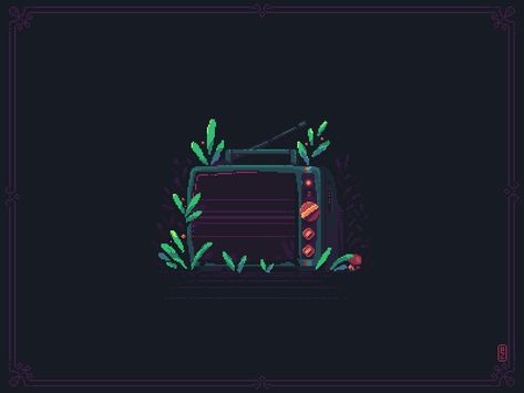 Lost signal 🌿 📺 🌿 [pixel art] by Pako on Dribbble Pixel Art Design, Youtube Art, Reference Poses, Global Design, Silver Spring, Show And Tell, Drawing Reference Poses, Motion Design, Drawing Reference