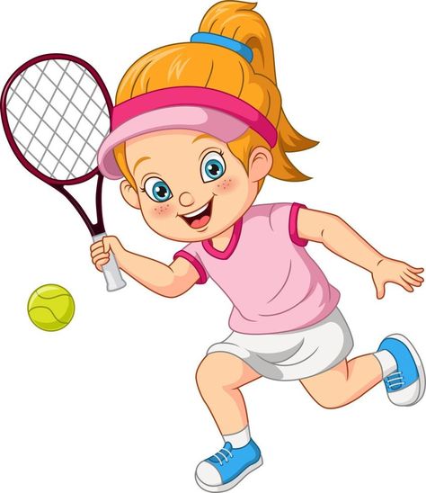 Sports Day Clipart, Sports Flashcards, Tennis Cartoon, Minnie Mouse Decorations, Tennis Funny, Tennis Pictures, Olympic Theme, Preschool Classroom Decor, School Cartoon