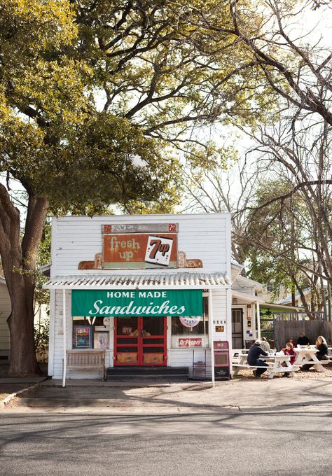 Old General Stores, Store Front Windows, Vintage Bakery, Windows Display, Bakery Decor, Old Country Stores, Into The West, Sandwich Shops, Downtown Austin