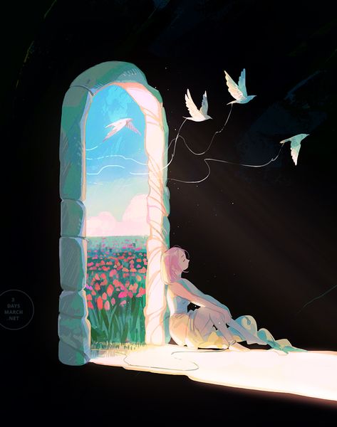 沁 on X: "fairytales https://t.co/KBKsRxD4JI" / X Telephone Pole, Book Illustration Art, Different Art Styles, Dreamy Art, Environment Concept Art, Illustration Character Design, Art Challenge, Simple Art, Aesthetic Art