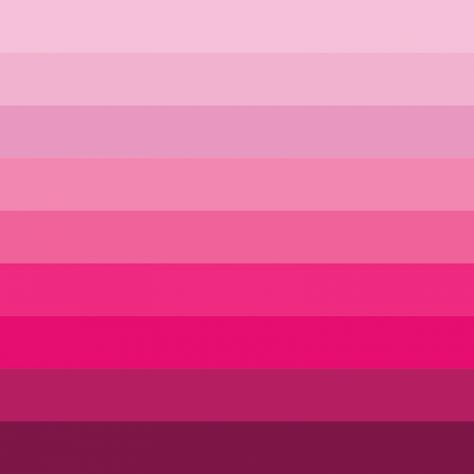 What Colors Make Pink and How Do You Mix Different Shades of Pink? Hot Pink Shades Color Palettes, Shades Of Pink Aesthetic Wallpaper, Pink Colors Aesthetic, Pink Shade Palette, Colors Of Pink Shades, Shade Of Pink Palette, Bright Pink Palette, Shades Of Pink Decor, Pink Shades Aesthetic