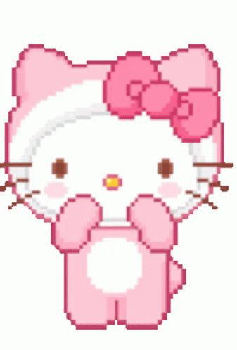 Hello Kitty Sticker - Hello Kitty - Discover & Share GIFs Hello Kitty Clipart, Pixel Gif, Hello Kitty Videos, Hello Kitty Bow, Hello Kitty Aesthetic, Hello Kitty Cake, Sanrio Wallpaper, Hello Kitty My Melody, Hello Kitty Pictures