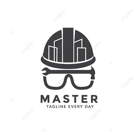 Master Building Logo Design Template Civil Engineering Logo, Logo Sk, Tool Logo Design, Building Logo Design, Logo Engineering, Property Logo Design, Icons Template, Handyman Logo, Construction Company Logo