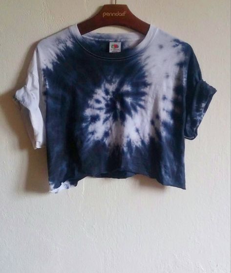 The Black Snake Tie-Dye Crop Shirt/Top hipster by SpacyShirts