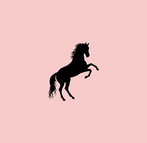 Horse Icon Aesthetic, Horse Backgrounds Iphone, Aesthetic Horse Wallpaper Iphone, Dark Horse Aesthetic Wallpaper, Neon Horse Wallpaper, Instagram Graphic Design, Pink Horse, Horse Profile, Horsey Life