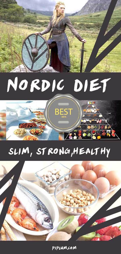 The  #Nordic #Diet revolves around fruits, vegetables, shellfish, nuts, whole grains, and potatoes. The main idea behind this guideline is that more emphasis should be put on what is actually being eaten, and not so much on the food we should be avoiding. This article talks about a healthy eating guideline modeled by the known historical information on how #Vikings ate in addition to modern knowledge about what comprises a #healthy diet and how to design a sustainable eating pattern. Viking Diet Recipes, Nordic Recipes Healthy, Nordic Food Recipes, Nordic Diet Recipes, Viking Meals, Sustainable Food Recipes, Viking Diet, Scandinavian Diet, Viking Recipes