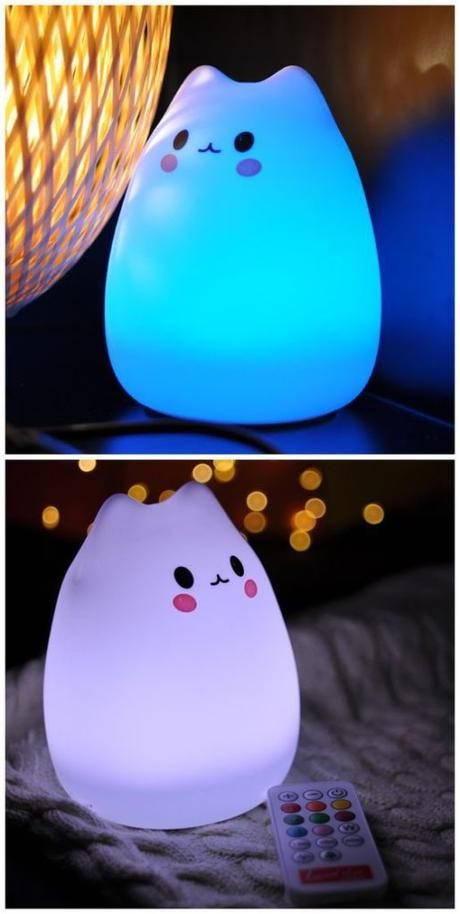 Diy Fimo, Kawaii Room, Kawaii Halloween, Kawaii Cat, Pusheen, Things To Buy, A Cat, Led Lamp, Sake