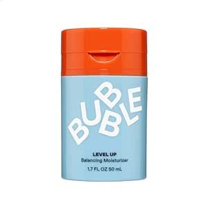 Bubble Skincare Level Up Balancing Face Moisturizer - Hydrating Gel Moisturizer Formulated with Zinc PCA + Niacinamide for Improved Texture & Radiance - Skin Care for Oily or Combination Skin (50ml) Radiance Skin, Bubble Skincare, Gel Moisturizer, Combination Skin, Face Moisturizer, Oral Care, Moisturizer Cream, Makeup Skin Care, Men's Grooming