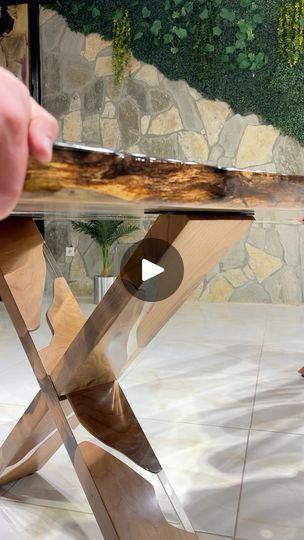 441K views · 14K reactions | Clear Resin Dining Table with Walnut Wood Legs

👨‍👩‍👧‍👦 Perfect for 8 people!
📏  Dimensions: 90x44 inches (230 cm x 112 cm)
🚚  Delivery: 10-15 days
✅  Resistant to pests, cracks, and yellowing.

For special sizes and customizations:
🛠️ Production Time: 40 days

Handmade with care, this table can be custom-made just for you. It’s crafted to add elegance and functionality to your home or office!

DM us now to create your unique piece. We make it just the way you like it!

#diningtable #epoxytable #furniture #resin #epoxy #wood #handmade #woodtable #clearresin | Gül Natural Furniture | bustinbroncs · Elk Hunt Pt. 1 Epoxy Resin Furniture Diy, Redoing Furniture, Resin Works, Resin Dining Table, Natural Furniture, Epoxy Resin Table, River Table, Wood Designs, Dining Table Legs