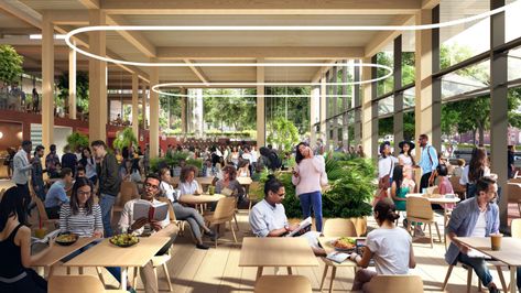 BIG unveils The Village student centre for Johns Hopkins University Brick Pathway, Bjarke Ingels, University Of Massachusetts, School Campus, Student Center, Johns Hopkins University, School Community, Johns Hopkins, Design Competitions