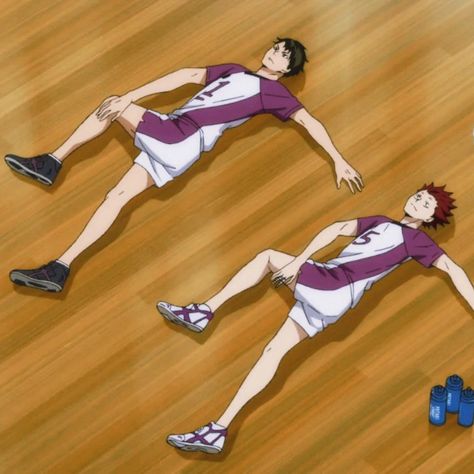 Ushijima X Tendou, Haikyuu Ushijima, Nendoroid Anime, Ushijima Wakatoshi, Haikyuu Funny, Haikyuu 3, Funny Vid, Haikyu!!, Anime Memes