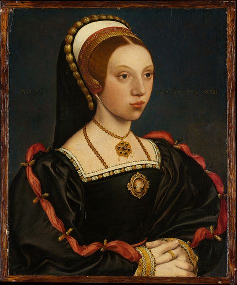 Catherine Howard (1523-1542) was Queen of England & the 5th wife of King Henry VIII. They married in 1540 almost immediately after the annulment of his marriage to Anne of Cleves. However Catherine Howard was beheaded after less than two years of marriage to Henry on the grounds of treason for committing adultery while married to the King. Sofonisba Anguissola, Catherine Howard, Katherine Howard, Max Beckmann, Hans Holbein The Younger, Wives Of Henry Viii, Giovanni Boldini, Anne Of Cleves, Hans Holbein