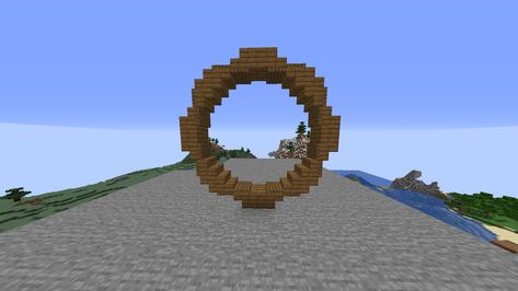 Minecraft Circle, Minecraft Circles, Minecraft Building Guide, Minecraft City, Minecraft Plans, Minecraft Tips, Minecraft Construction, Minecraft Inspo, Minecraft Decorations