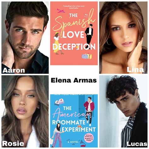 Aron Blackford Spanish Love Deception, American Roomate Experiment Fanart, The American Roommate Experiment Fanart, The Spanish Love Deception Fanart, Rosie And Lucas, Aaron And Lina, Spanish Deception, Roommate Experiment, The American Roommate Experiment