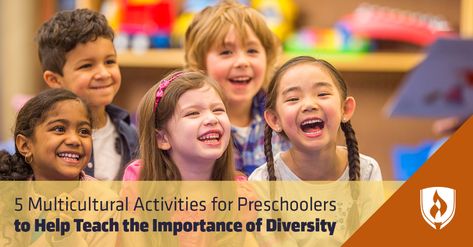 5 Multicultural Activities for Preschoolers to Help Teach the Importance of Diversity | Rasmussen College Multicultural Activities, Salford City, Xavier Rudd, Kindergarten Printables, Activities For Preschoolers, Education Organization, Health Lessons, Education Motivation, Education Quotes For Teachers