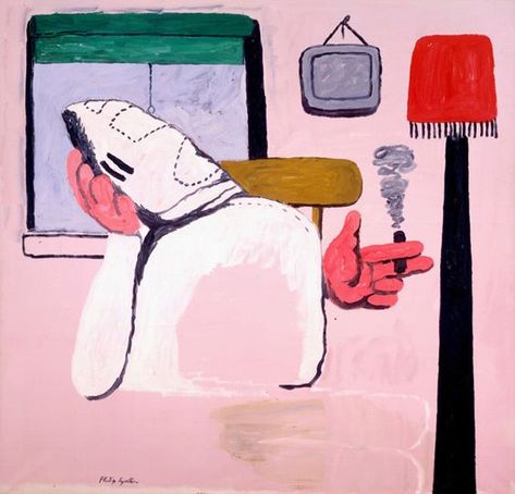 Philip Guston "By the Window", 1969 Philip Guston, Contemporary Art Forms, Pink Splash, Magazine Feature, Richard Diebenkorn, Wayne Thiebaud, Ancient World, National Gallery Of Art, Inspirational Artwork