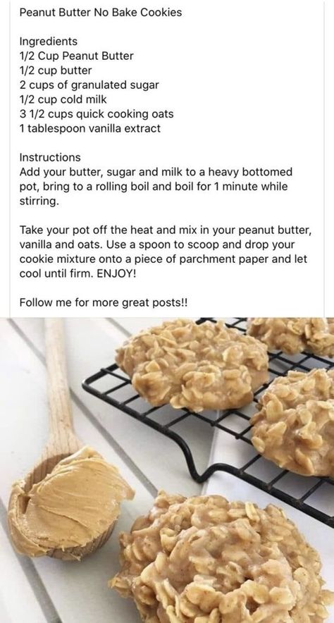 Peanutbutter No Bake Cookies, Old Fashioned Custard Pie, Old Fashioned Custard, Strawberry Lasagna, Peanut Butter No Bake Cookies, Valentines Desserts, Peanut Butter No Bake, Cooking Cookies, Cookie Recipes Homemade