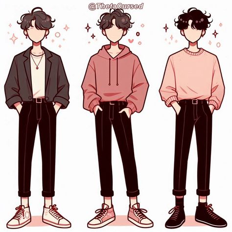 Mens Outfits Drawing, Boy Outfits Drawing, Boy Clothes Drawing, Male Clothes Drawing, Aesthetic Clothes Boys, Outfits Drawing, Boyish Outfits, Clothes Drawing, Gay Outfit