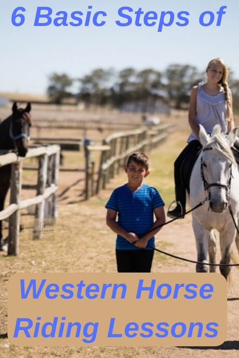 6 Basic Steps of Western Horse Riding Lessons Western Riding Lesson Plans, Horseback Riding Lesson Plans, Beginner Riding Lesson Plans, Western Riding Tips, Horse Riding Lessons Plans, Horse Riding Tips Western, Beginner Horse Riding Lesson Plan, Horse Lesson Plans, Riding Lesson Plans