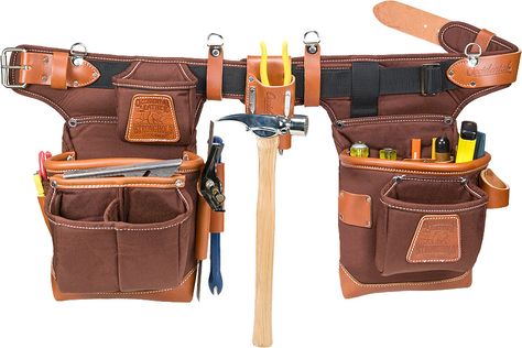 Best Tool Belt, Electrician Tool Belt, Carpenter Tool Belt, Occidental Leather, New Milwaukee Tools, Leather Tool Belt, Belt Storage, Nail Bags, Tool Belts