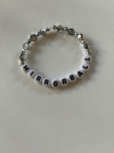 Atwtmvtvftv Bracelet, Mirrorball Friendship Bracelet, Invisible String Bracelet, Mirrorball Bracelet, Eras Bracelet Ideas, Eras Tour Bracelet Ideas, Mirrorball Taylor Swift, Friendship Bracelets Taylor Swift, Eras Bracelet