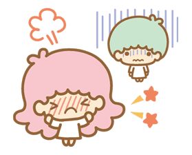 Little Twin Stars(Twinkle Days ver.) by SANRIO Kiki And Lala, Kiki Lala, Star Cloud, Twinkle Star, Twin Stars, Disney Tattoos, Chat App, Line Sticker, Little Twin Stars