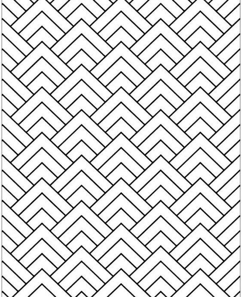 Get your kids excited about coloring with these easy and fun pattern coloring pages. They're perfect for kids of all ages, and they're a great way to encourage creativity and imagination. Plus, they're printable, so you can enjoy them at home or on the go.  #coloringpages #kids #activities #printables #fun Black N White Pattern, Coloring Designs Pattern, Pattern Colouring Pages, Man Pattern Design, Simple Pattern Coloring Pages, Satisfying Patterns Colouring Book, Satisfying Patterns Coloring Pages, Designs To Draw Patterns Easy, Line Patterns Geometric Simple