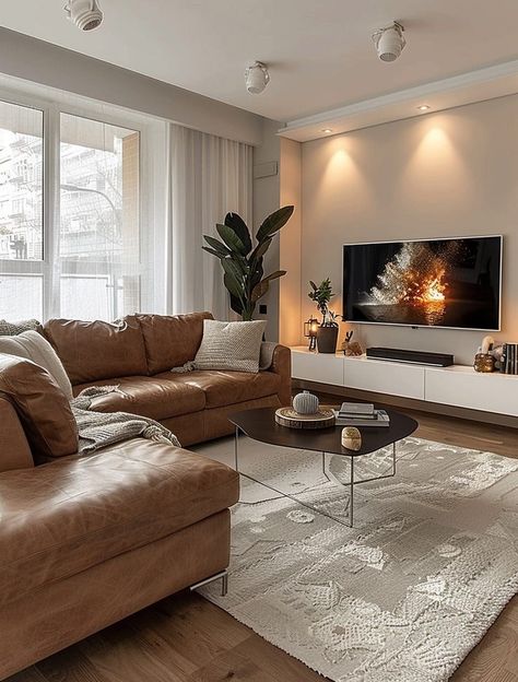 Dream Living Room Cozy Modern, Small Apartment Living Room Decor, Make Your Living Room Cozy, Bg House, Apartment Living Room Decor Ideas, Small Apartment Decorating Living Room, Apartment Living Room Decor, Living Room Cozy, Apartment Decorating Living