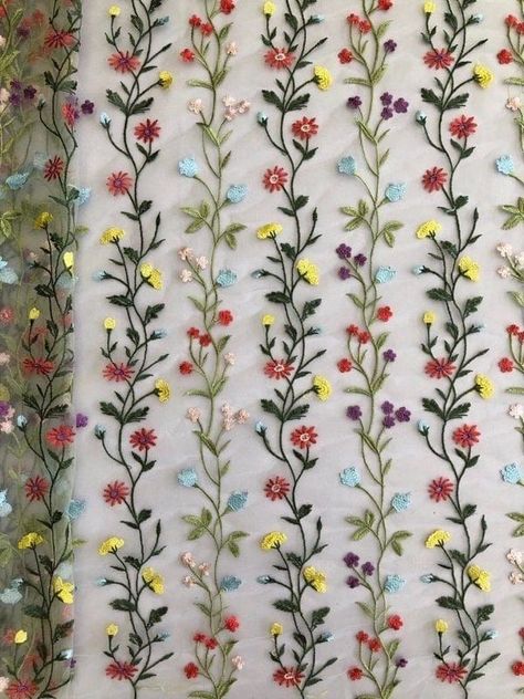 Photograph Background, Maxi Dress Vacation, Vine Embroidery, Flower Lace Fabric, Flowers Applique, Applique Lace, Embroidery Stitches Beginner, Embroidery Tulle, Clothes Embroidery Diy