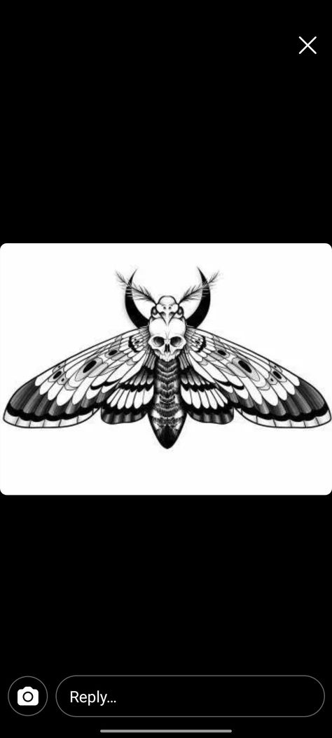 Deathshead Hawkmoth Tattoo, Ink Inspiration, Moth Tattoo, Dark Art Tattoo, E Tattoo, Small Tattoos For Guys, Ink Ideas, Tattoo Stencils, Pyrography